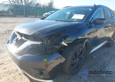 2017 Nissan Murano Platinum z USA, uszkodzony, nr VIN 5N1AZ2MH8HN135629